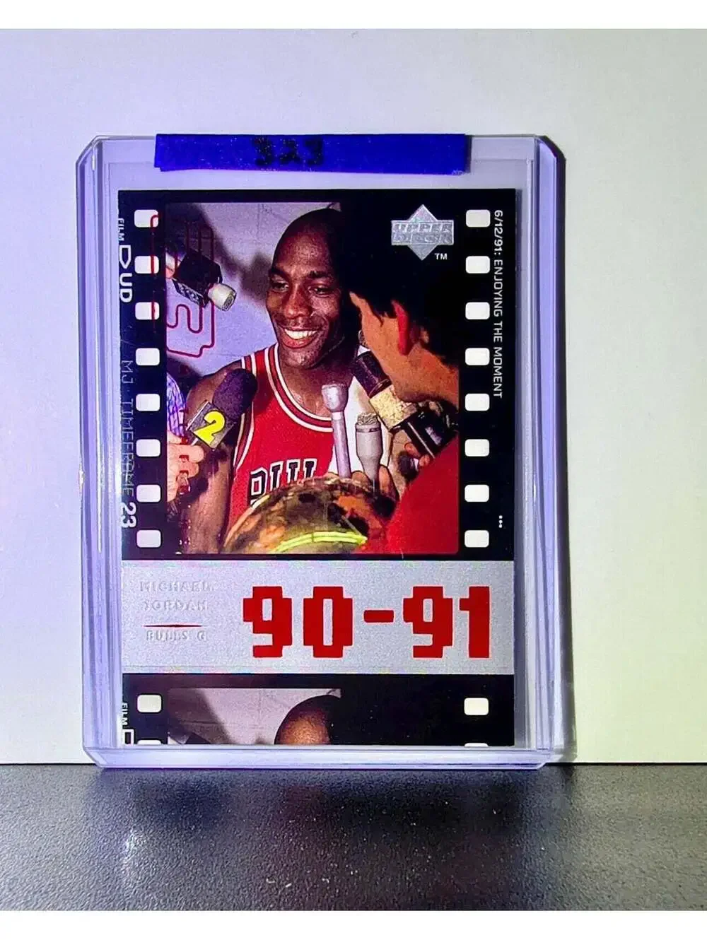 Michael Jordan 1998-99 Upper Deck MJ Timeframe #45 Basketball Card Chicago Bulls